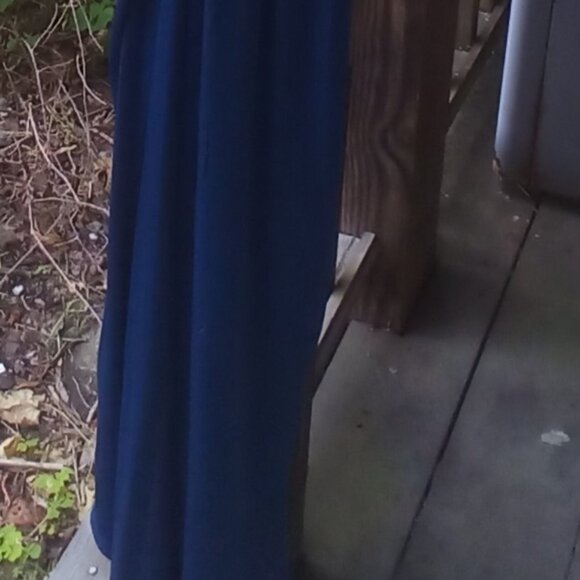 Young, Fabulous & Broke Royal Blue Maxi Dress Size: L NWT - Picture 5 of 7